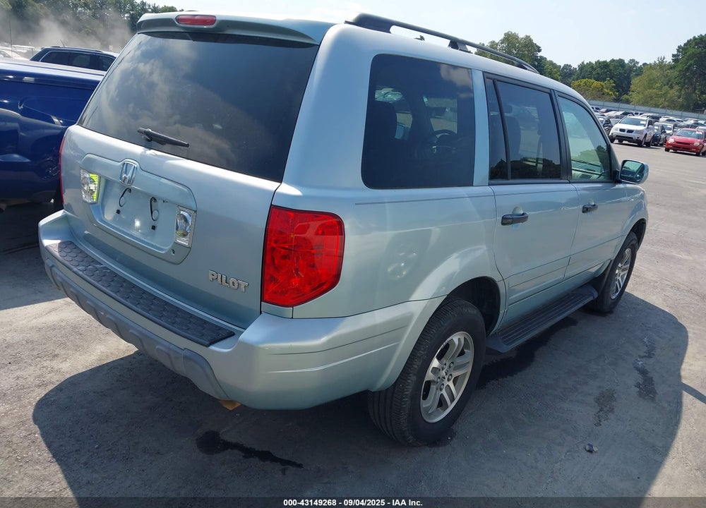 2003 HONDA PILOT EX-L VIN: 2HKYF18593H604788