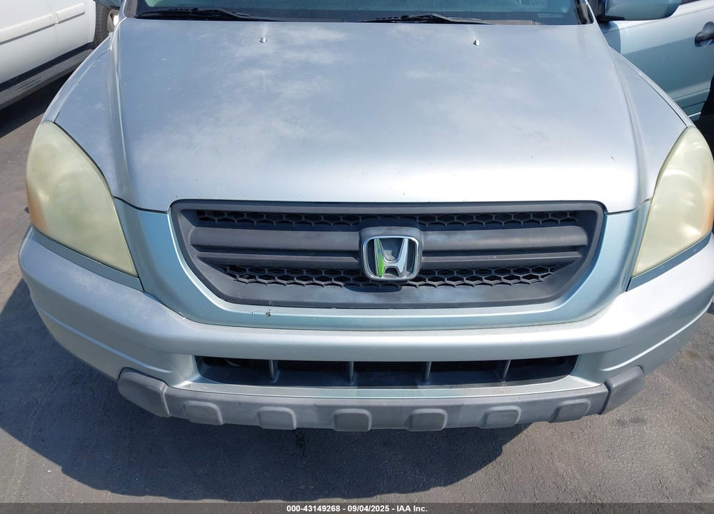 2003 HONDA PILOT EX-L VIN: 2HKYF18593H604788