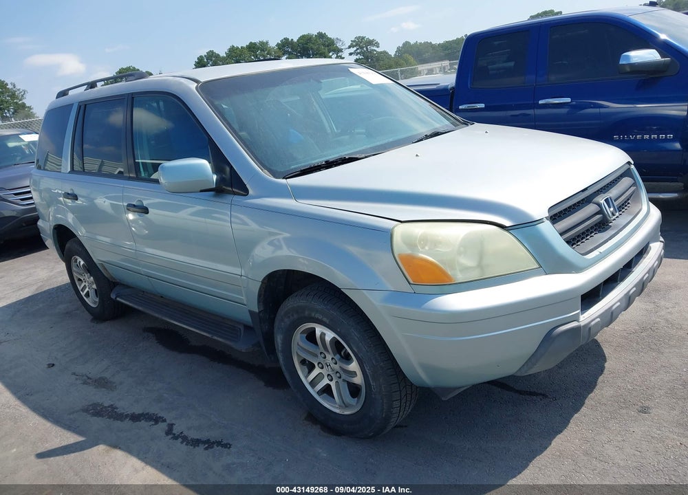 2003 HONDA PILOT EX-L VIN: 2HKYF18593H604788