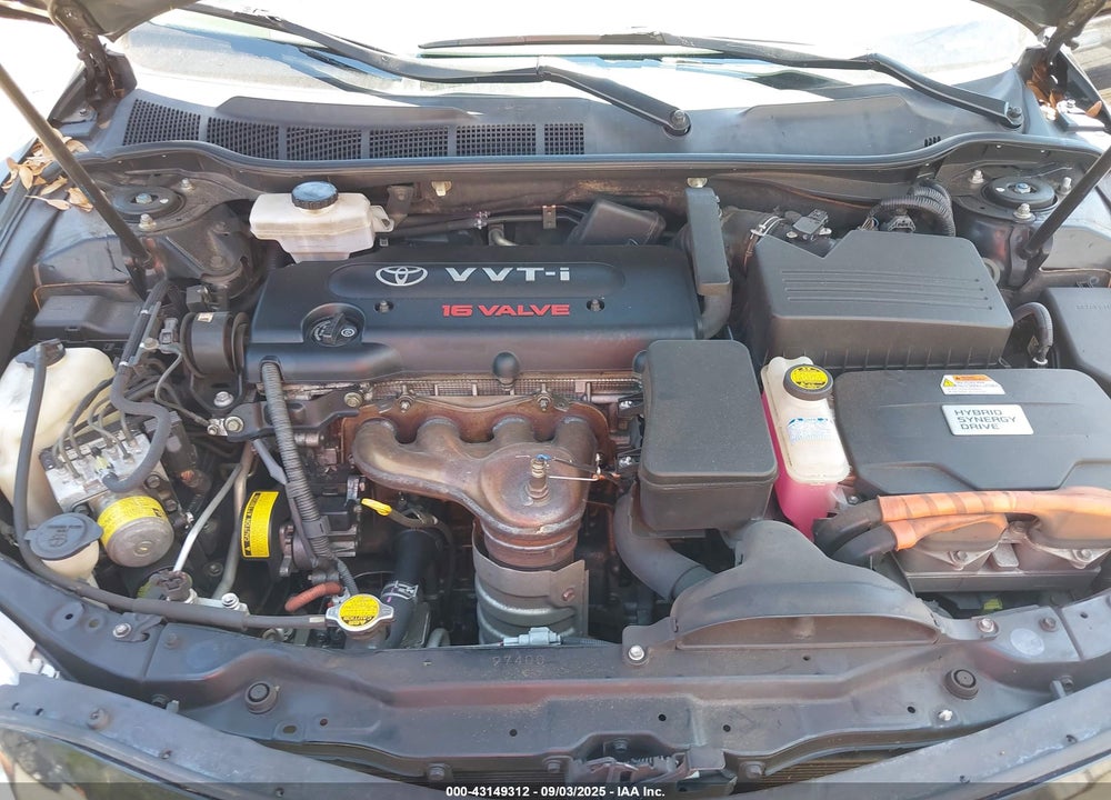 2009 TOYOTA CAMRY HYBRID VIN: 4T1BB46K19U087816