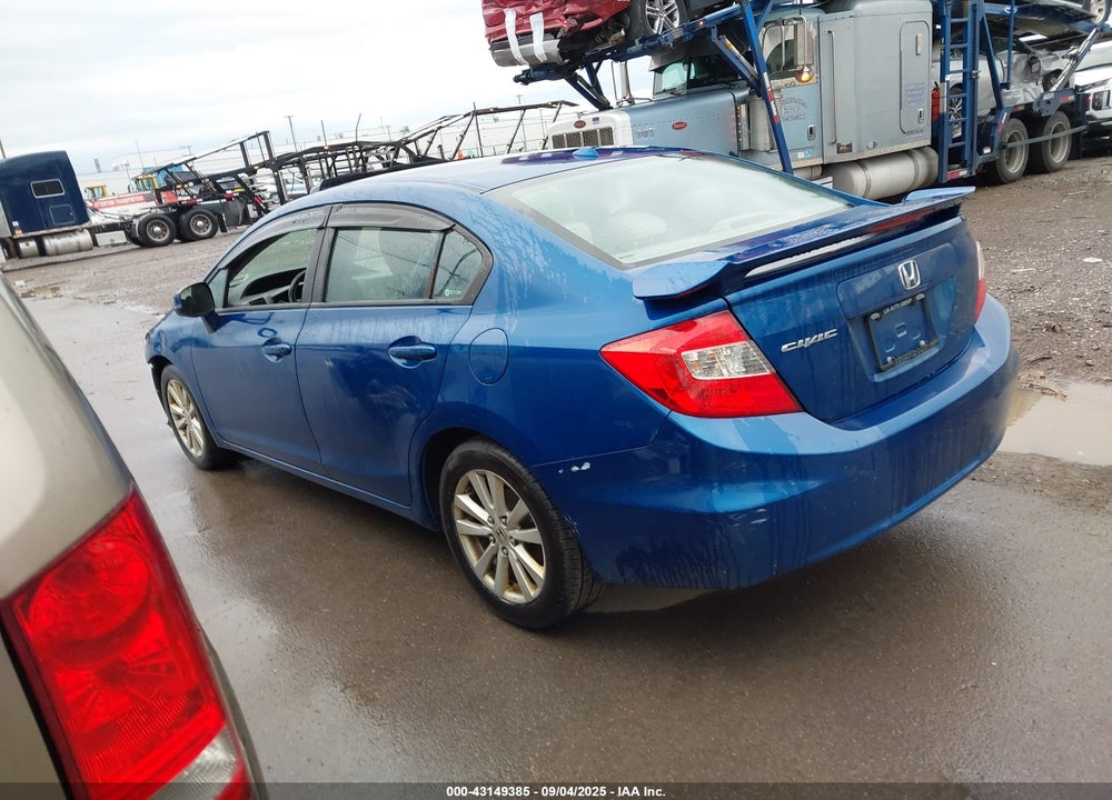 2012 HONDA CIVIC VIN: 2HGFB2F92CH535645