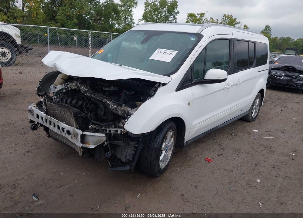 2014 FORD TRANSIT CONNECT TITANIUM VIN: NM0GE9G79E1148234