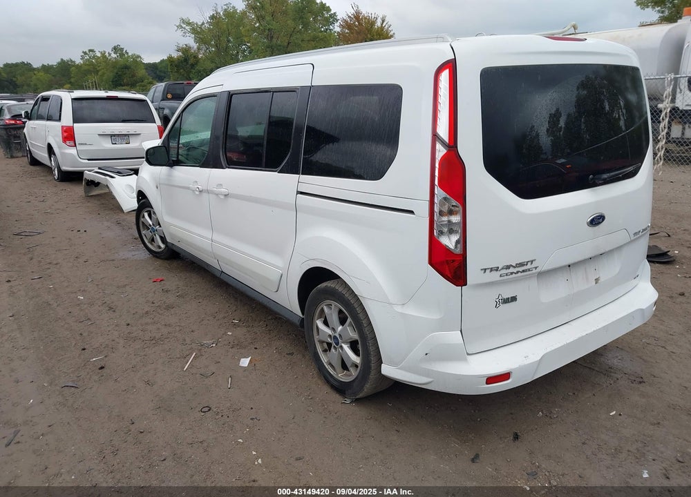 2014 FORD TRANSIT CONNECT TITANIUM VIN: NM0GE9G79E1148234