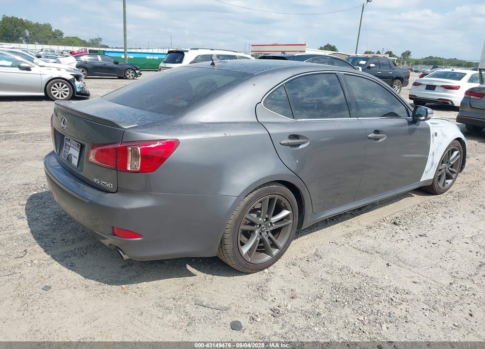 2012 LEXUS IS 250 VIN: JTHBF5C2XC5158563
