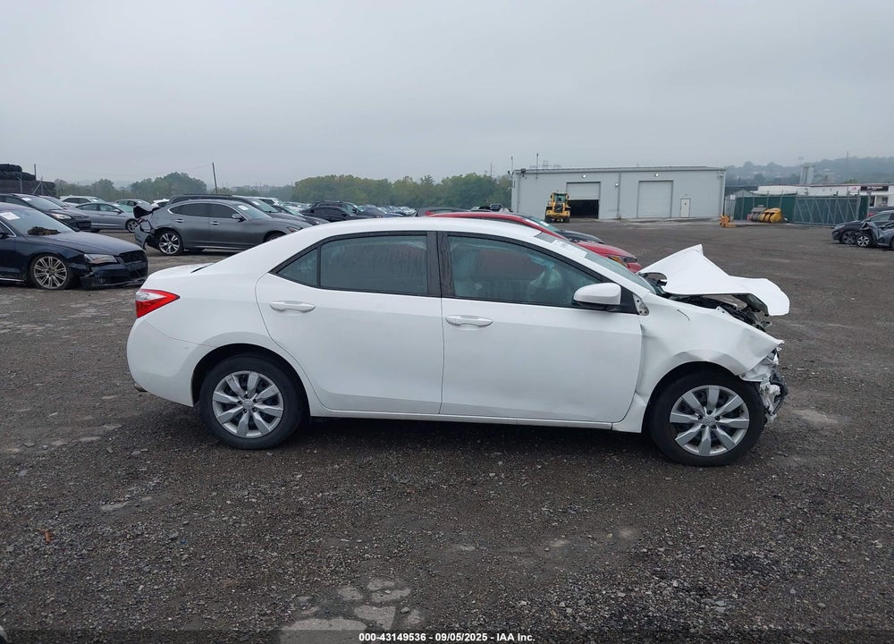2014 TOYOTA COROLLA VIN: 2T1BURHE9EC194767