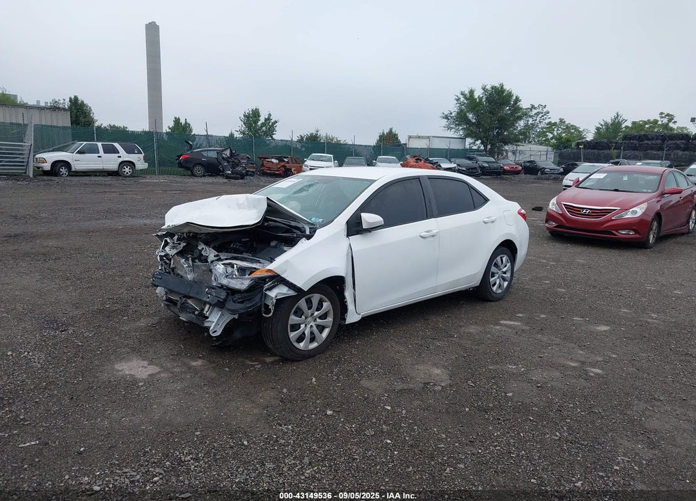 2014 TOYOTA COROLLA VIN: 2T1BURHE9EC194767