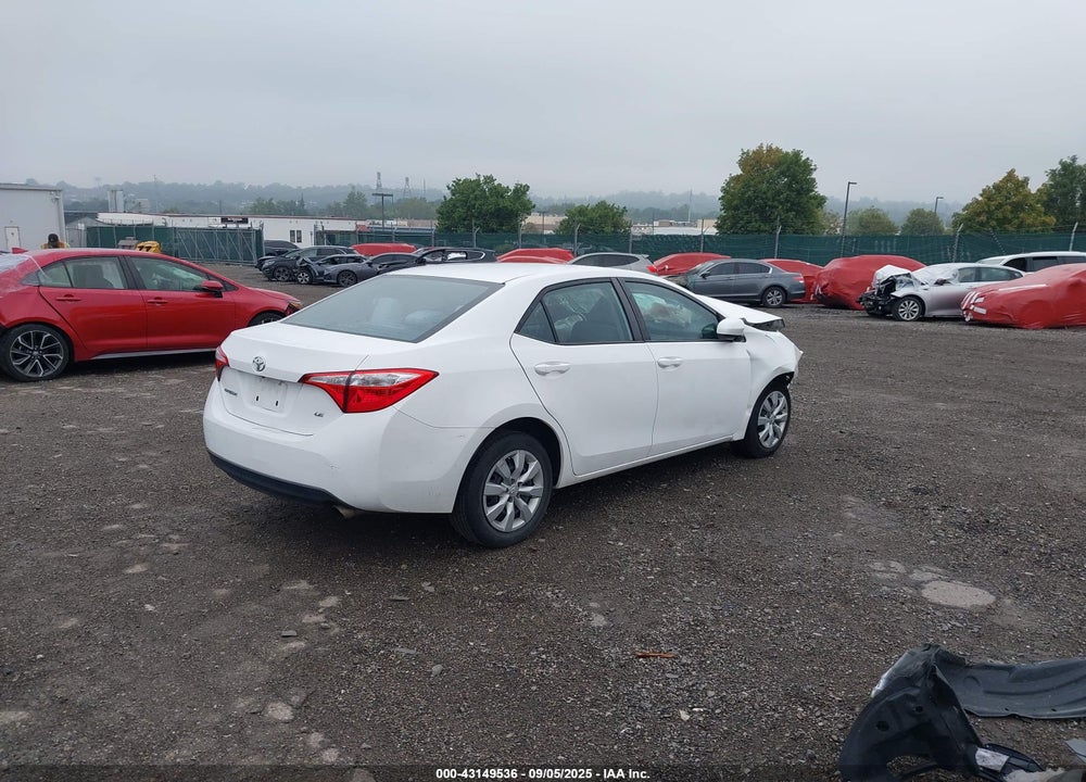 2014 TOYOTA COROLLA VIN: 2T1BURHE9EC194767