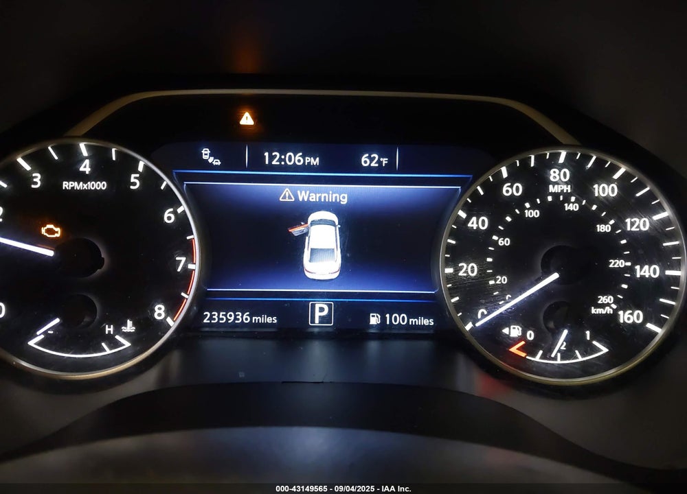 2016 NISSAN MAXIMA VIN: 1N4AA6AP1GC376611