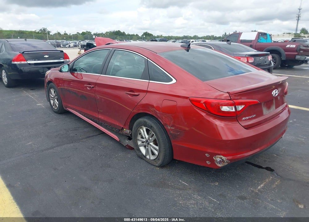 2016 HYUNDAI SONATA VIN: 5NPE24AF8GH417972