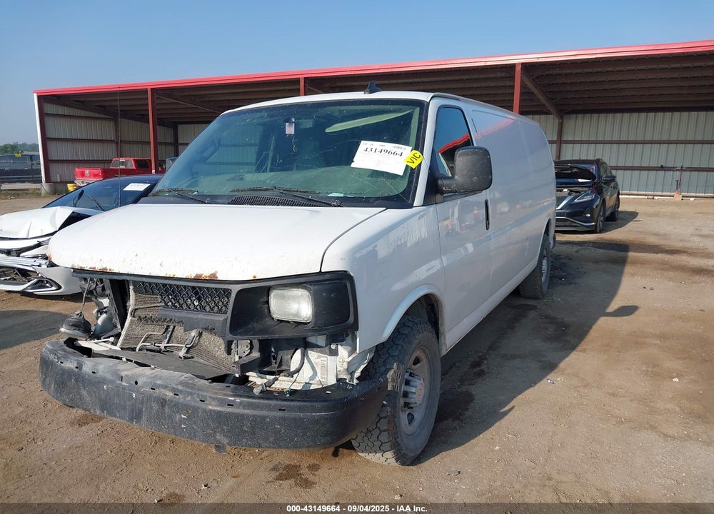 2017 CHEVROLET EXPRESS 2500 WORK VAN VIN: 1GCWGBFF1H1136625