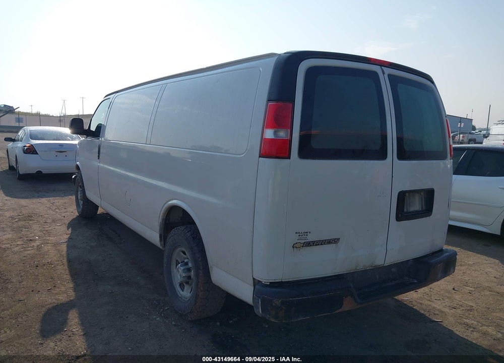 2017 CHEVROLET EXPRESS 2500 WORK VAN VIN: 1GCWGBFF1H1136625