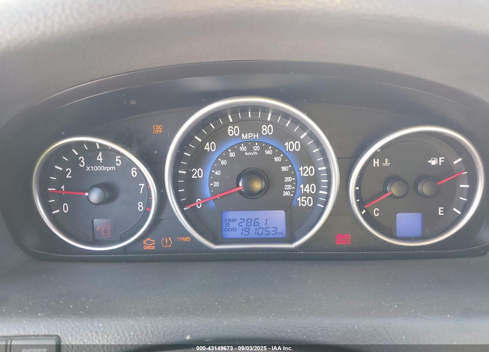 2009 HYUNDAI VERACRUZ VIN: KM8NU13C09U081802