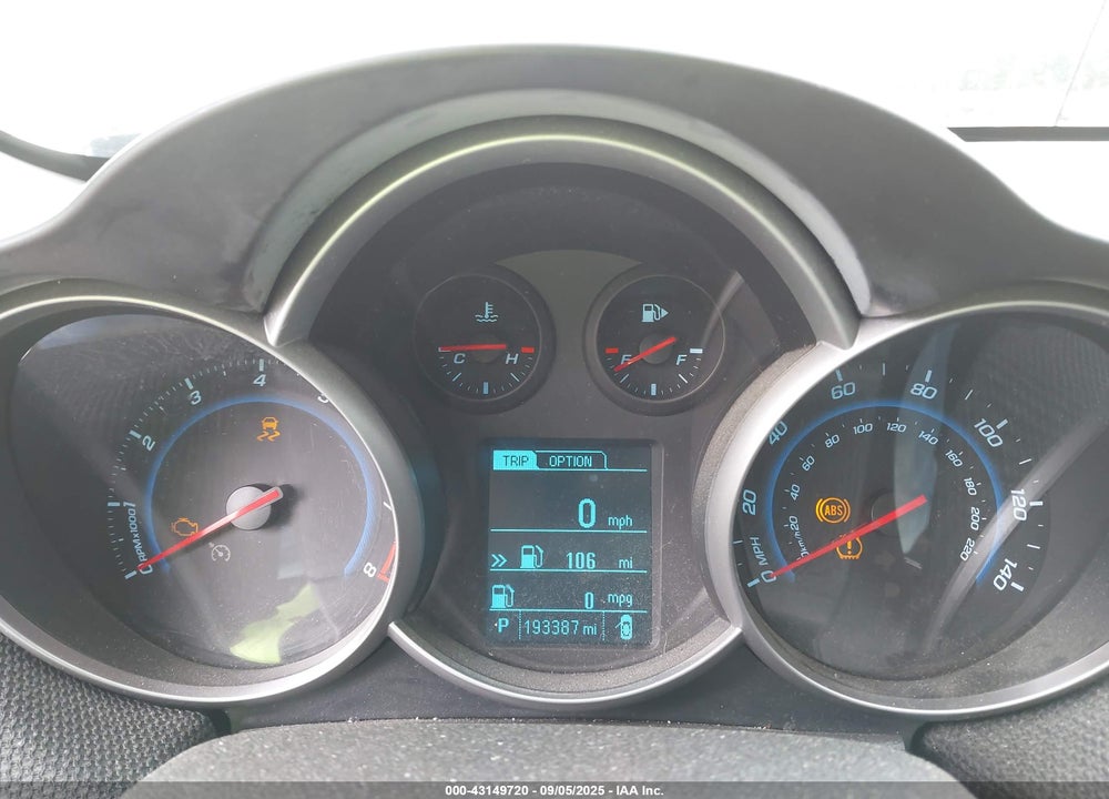 2014 CHEVROLET CRUZE 1LT AUTO VIN: 1G1PC5SB7E7311479