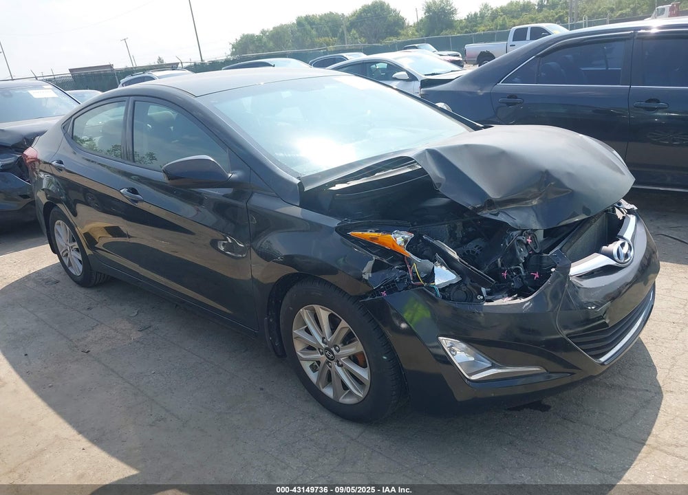 2015 HYUNDAI ELANTRA SE VIN: 5NPDH4AE4FH572325