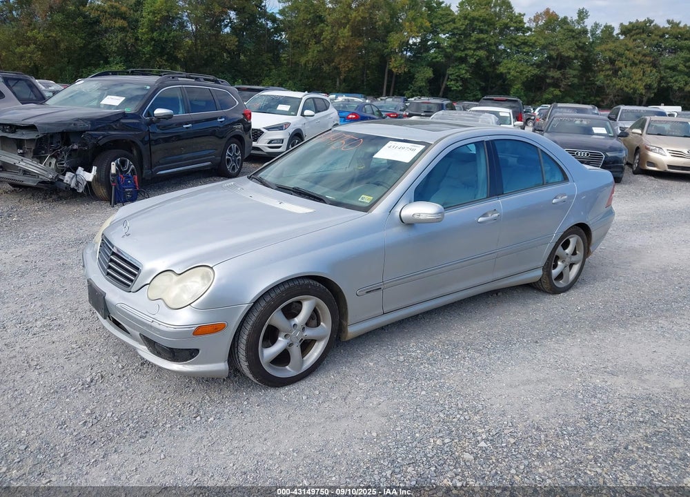 2006 MERCEDES-BENZ C 230 SPORT VIN: WDBRF52H26F751918