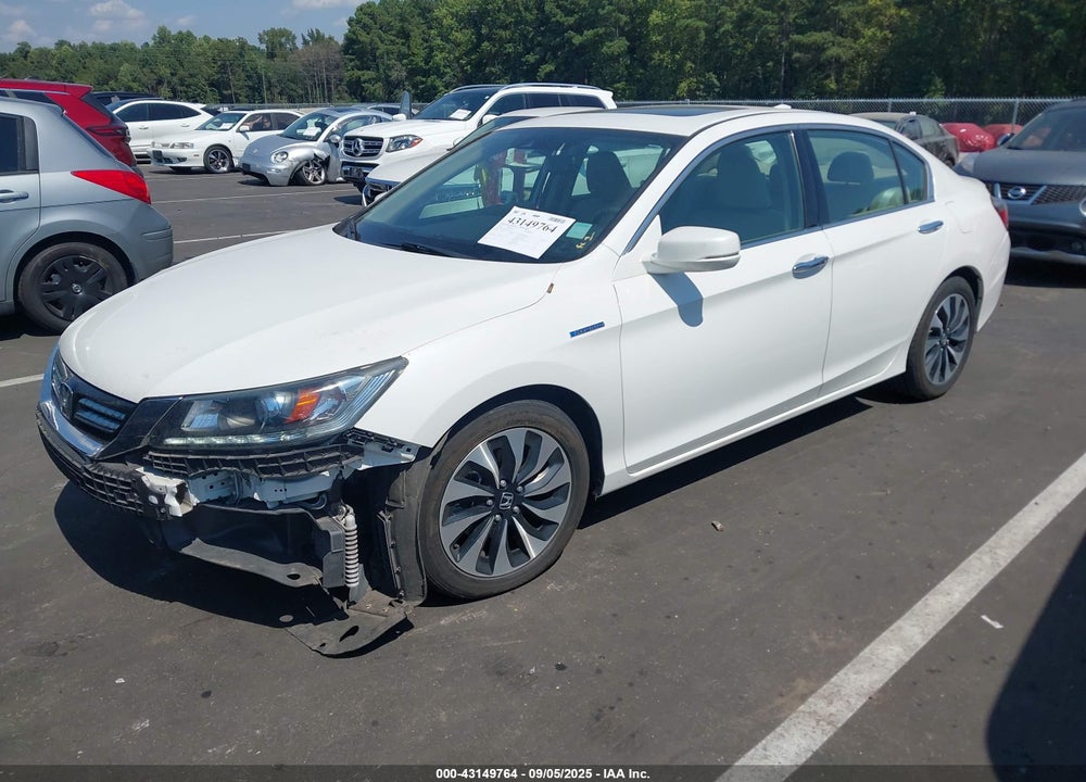 2014 HONDA ACCORD HYBRID VIN: 1HGCR6F53EA010307