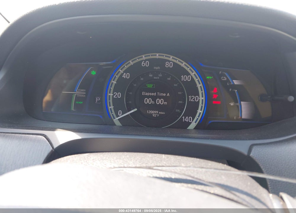 2014 HONDA ACCORD HYBRID VIN: 1HGCR6F53EA010307