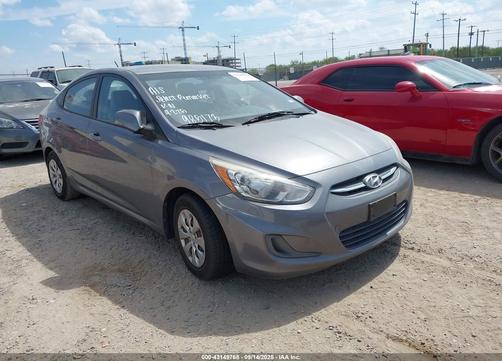 2016 HYUNDAI ACCENT SE VIN: KMHCT4AE5GU985173