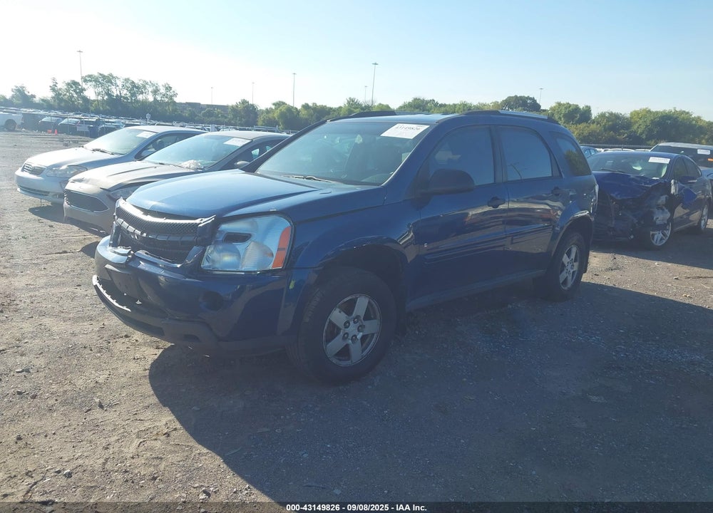 2008 CHEVROLET EQUINOX LS VIN: 2CNDL23F486045266