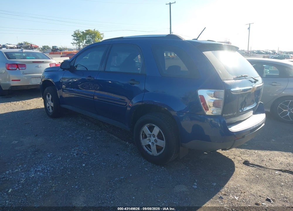 2008 CHEVROLET EQUINOX LS VIN: 2CNDL23F486045266