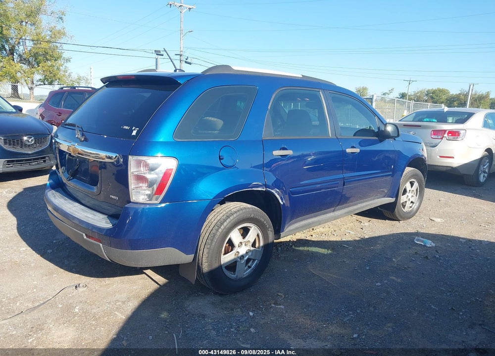 2008 CHEVROLET EQUINOX LS VIN: 2CNDL23F486045266