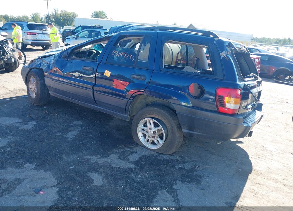 2004 JEEP GRAND CHEROKEE VIN: 1J4GW48S84C345088