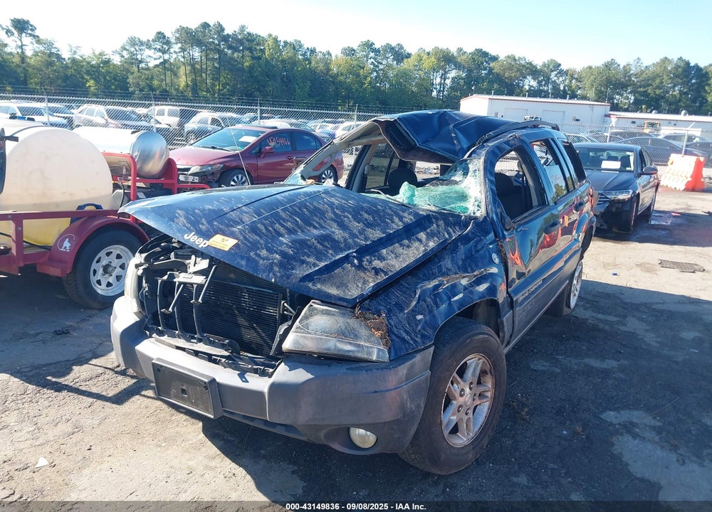 2004 JEEP GRAND CHEROKEE VIN: 1J4GW48S84C345088
