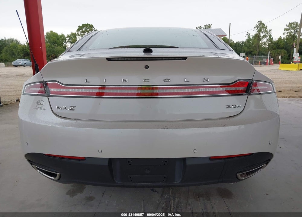 2014 LINCOLN MKZ VIN: 3LN6L2LU2ER817257