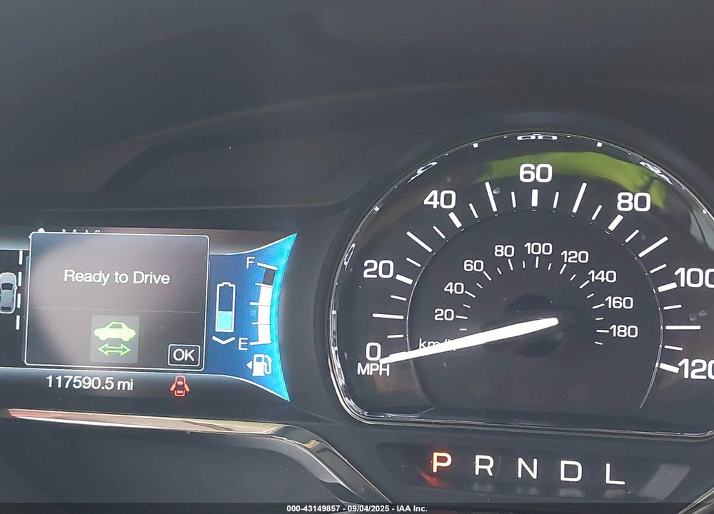 2014 LINCOLN MKZ VIN: 3LN6L2LU2ER817257