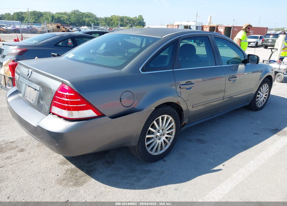 2005 MERCURY MONTEGO PREMIER VIN: 1MEHM42105G620915