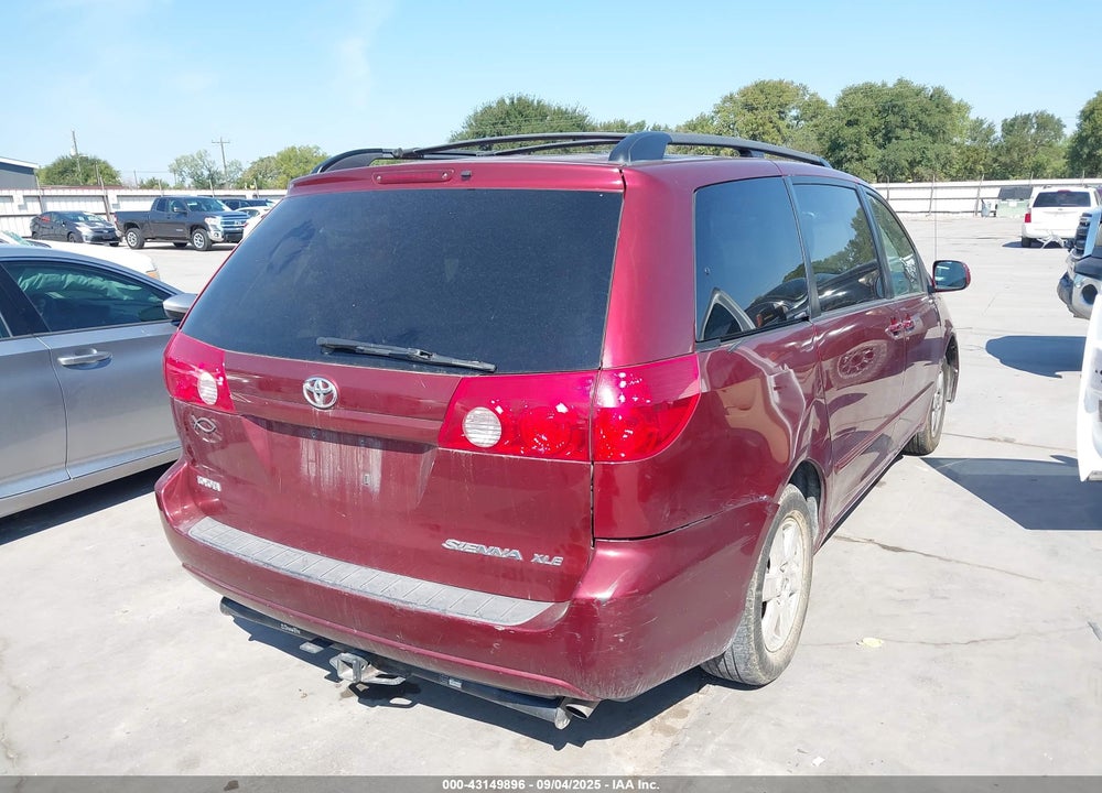 2008 TOYOTA SIENNA XLE VIN: 5TDZK22C48S175400