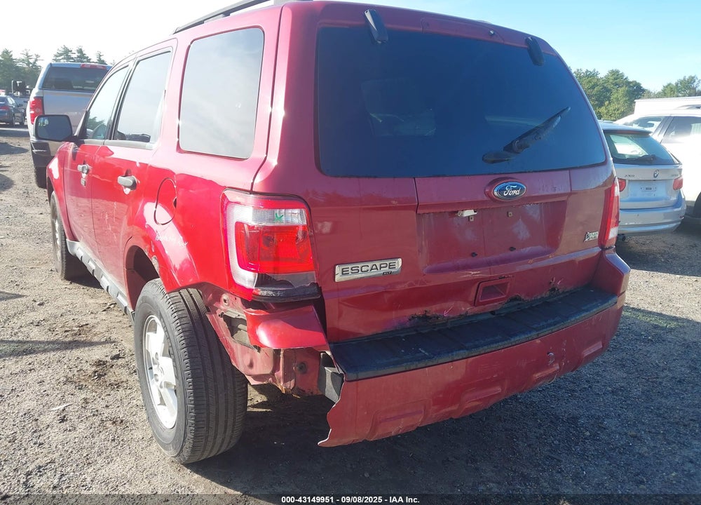 2011 FORD ESCAPE VIN: 1FMCU9DG7BKB43012