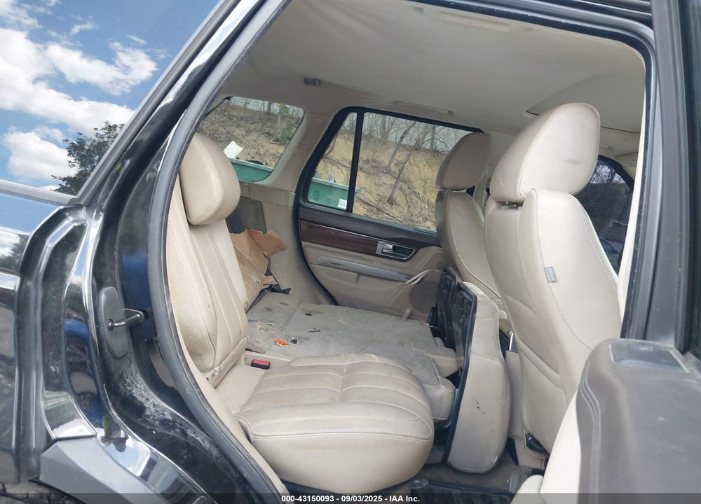 2012 LAND ROVER RANGE ROVER SPORT VIN: SALSK2D46CA755348