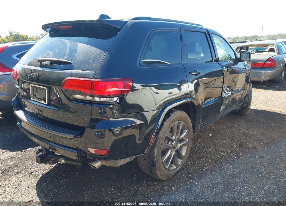 2016 JEEP GRAND CHEROKEE VIN: 1C4RJEBG6GC351788