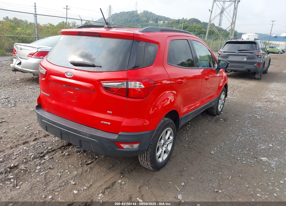 2018 FORD ECOSPORT SE VIN: MAJ6P1UL2JC243122
