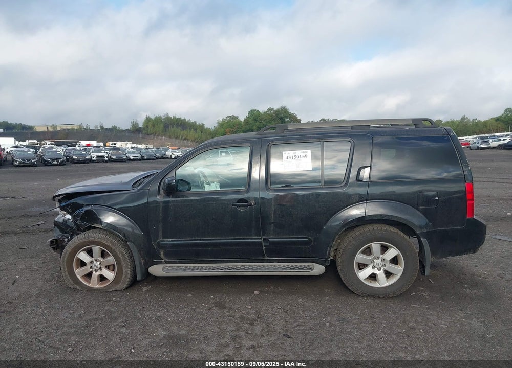 2012 NISSAN PATHFINDER VIN: 5N1AR1NB5CC619332