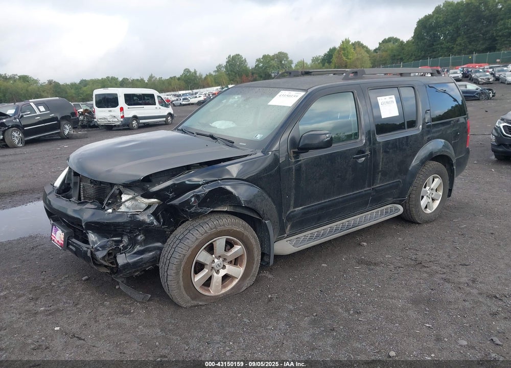 2012 NISSAN PATHFINDER VIN: 5N1AR1NB5CC619332