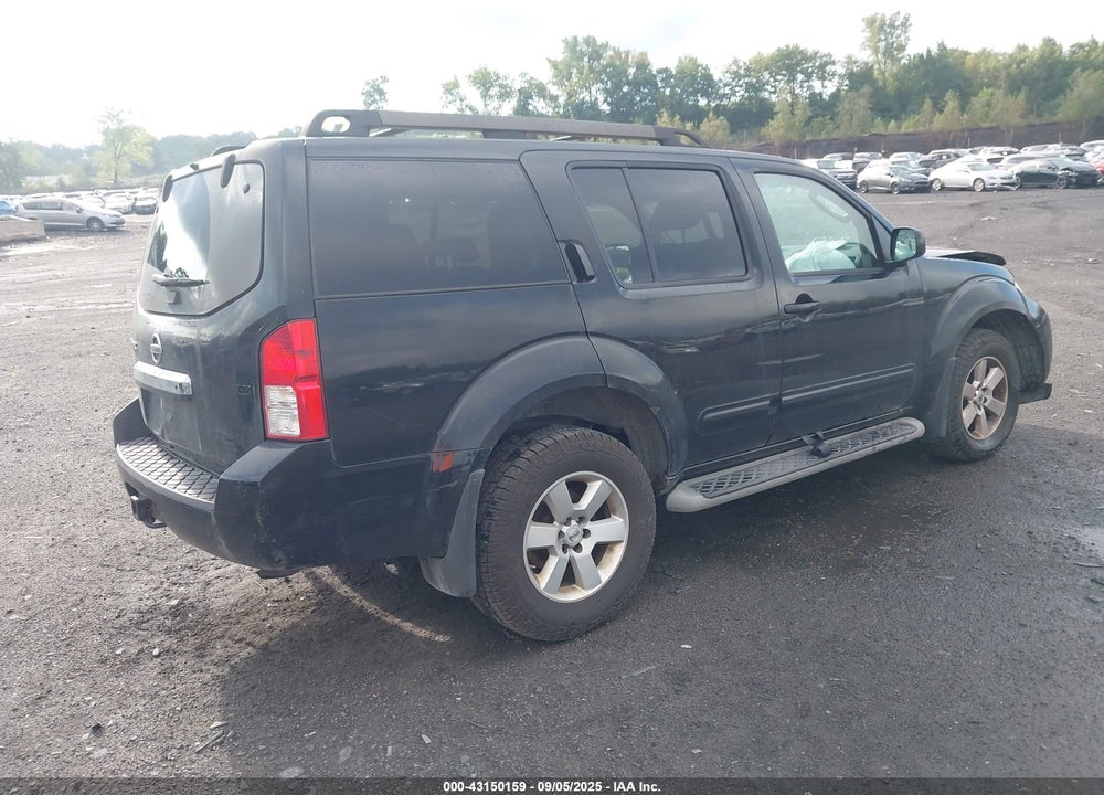 2012 NISSAN PATHFINDER VIN: 5N1AR1NB5CC619332