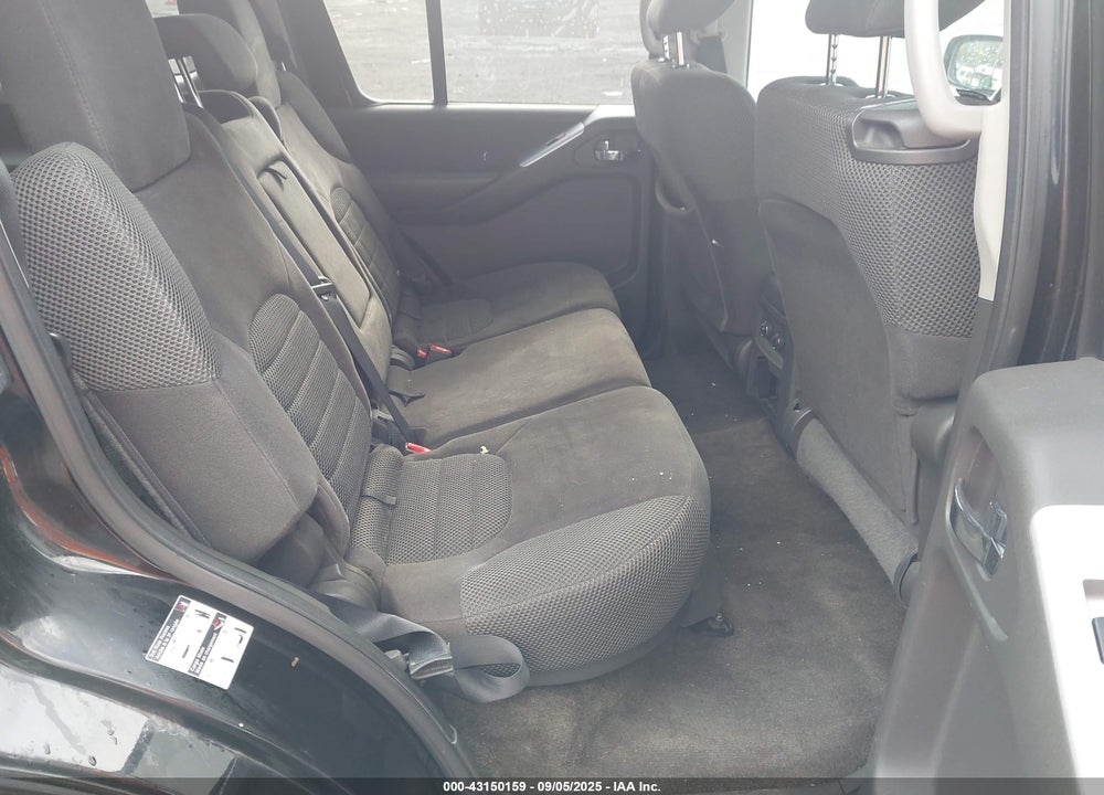 2012 NISSAN PATHFINDER VIN: 5N1AR1NB5CC619332