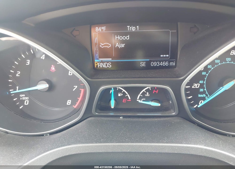 2016 FORD ESCAPE VIN: 1FMCU9J91GUA78207