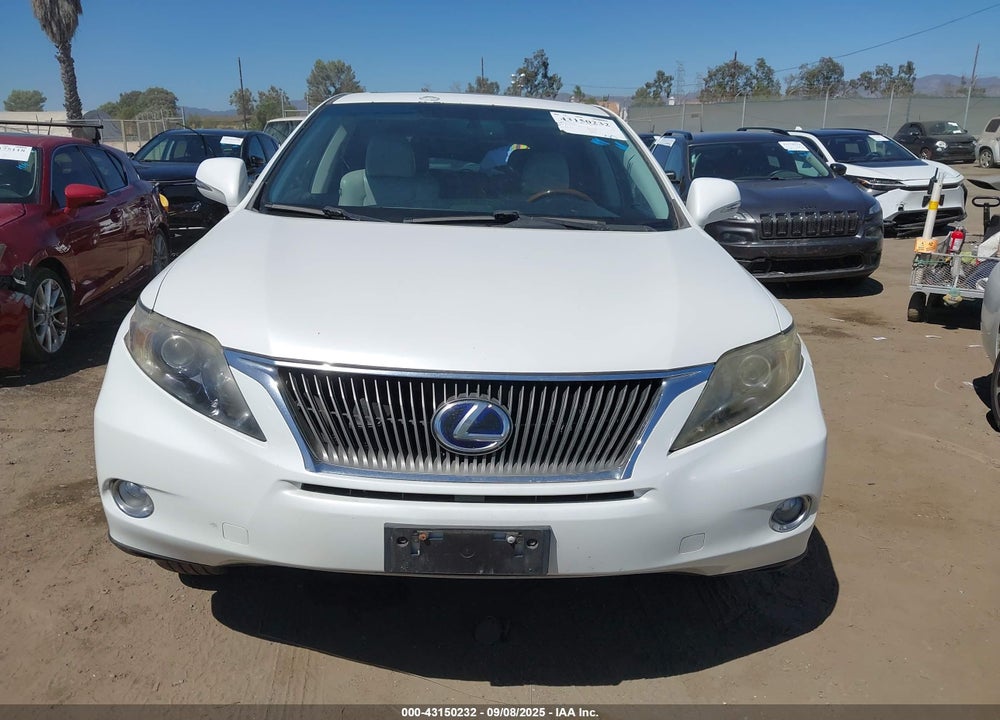 2012 LEXUS RX 450H VIN: JTJZB1BA9C2006186