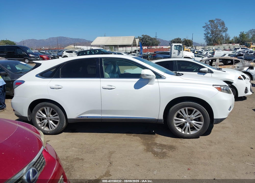 2012 LEXUS RX 450H VIN: JTJZB1BA9C2006186