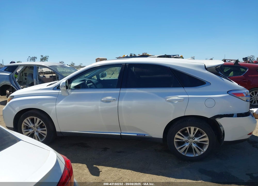 2012 LEXUS RX 450H VIN: JTJZB1BA9C2006186