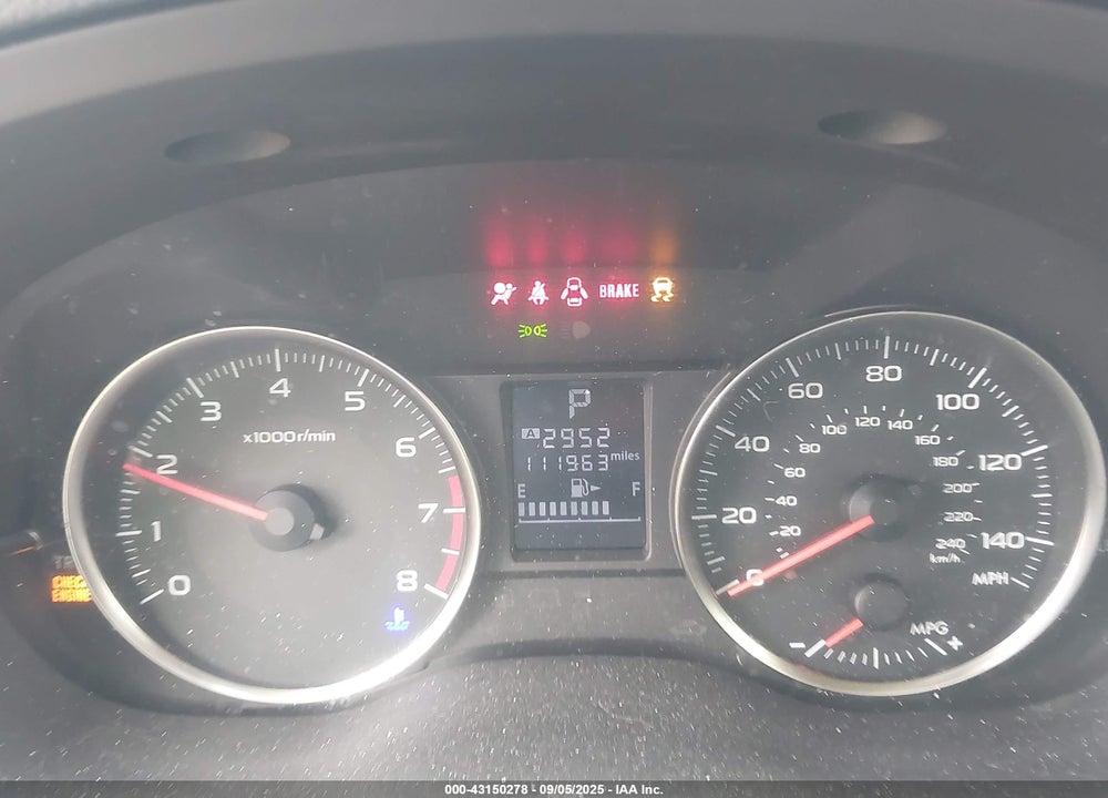 2013 SUBARU XV CROSSTREK VIN: JF2GPAGC9D2894947