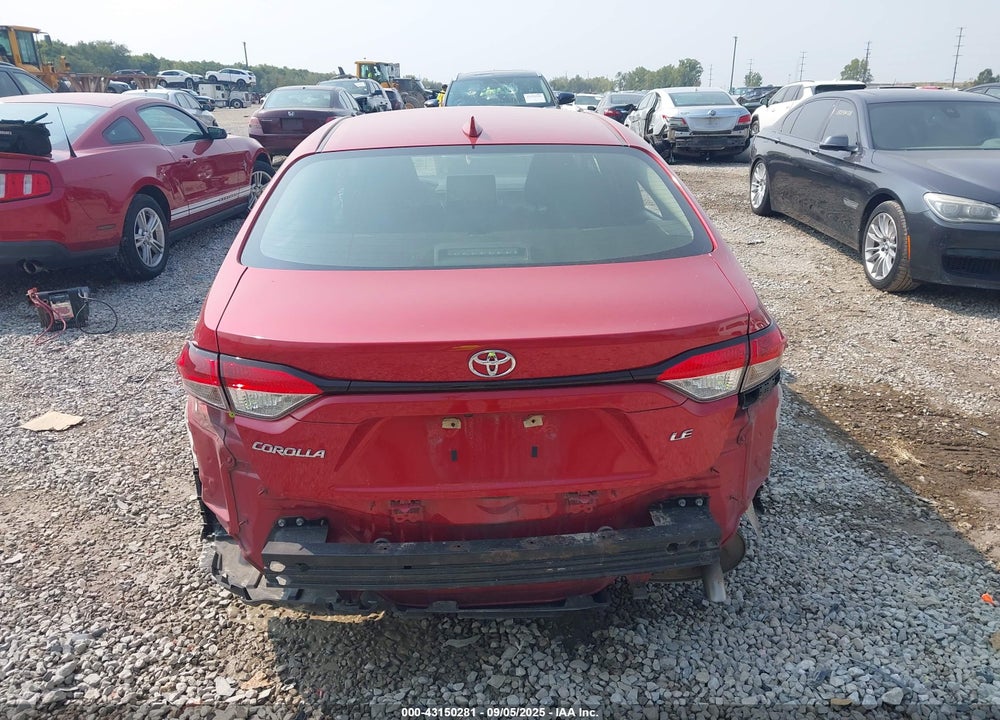 2020 TOYOTA COROLLA VIN: JTDEPRAE7LJ026660