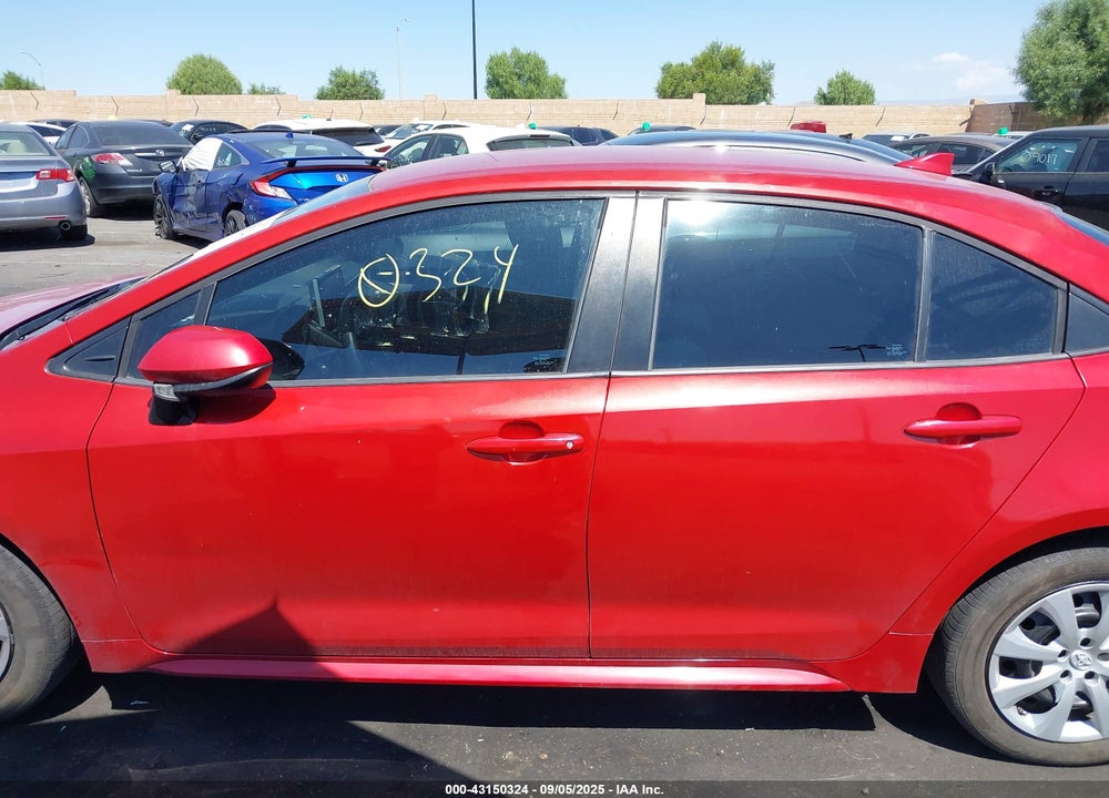 2020 TOYOTA COROLLA VIN: 5YFEPRAE6LP094640