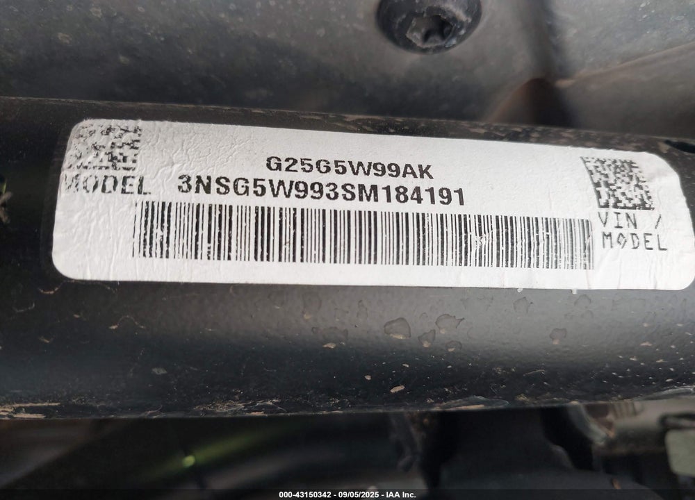 2025 POLARIS XPEDITION XP 5 1000 NORTHSTAR VIN: 3NSG5W993SM184191