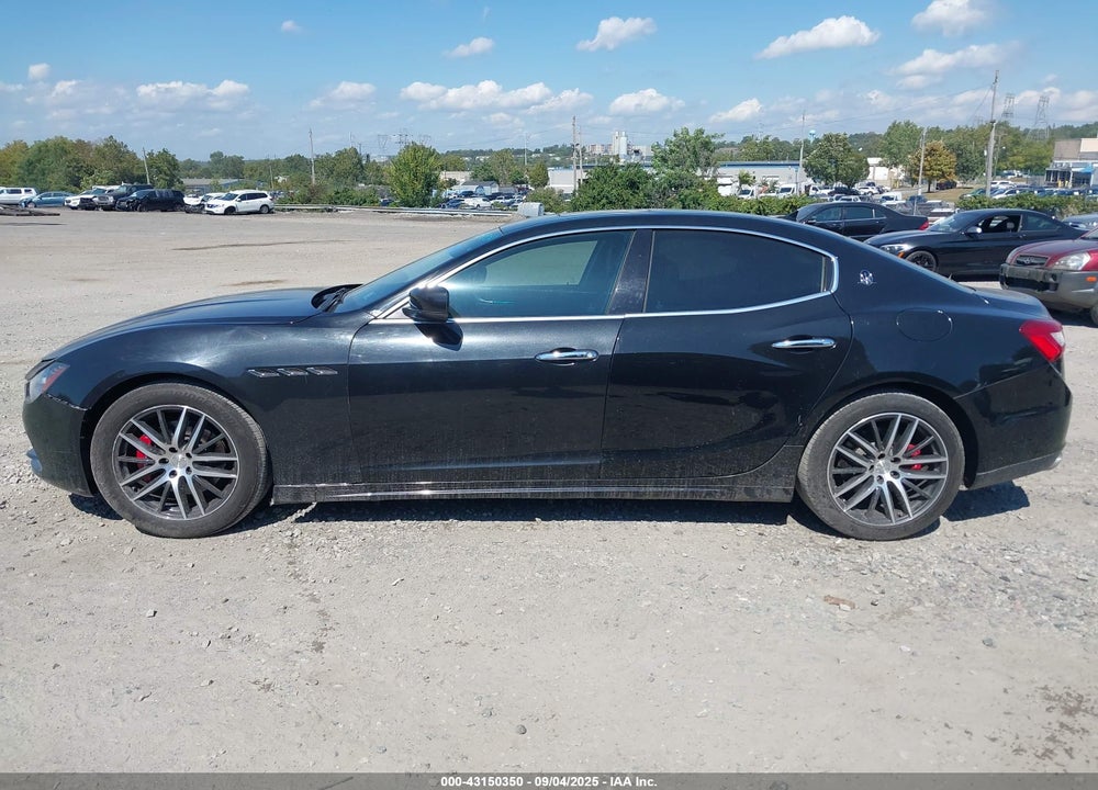 2017 MASERATI GHIBLI VIN: ZAM57XSA9H1225471
