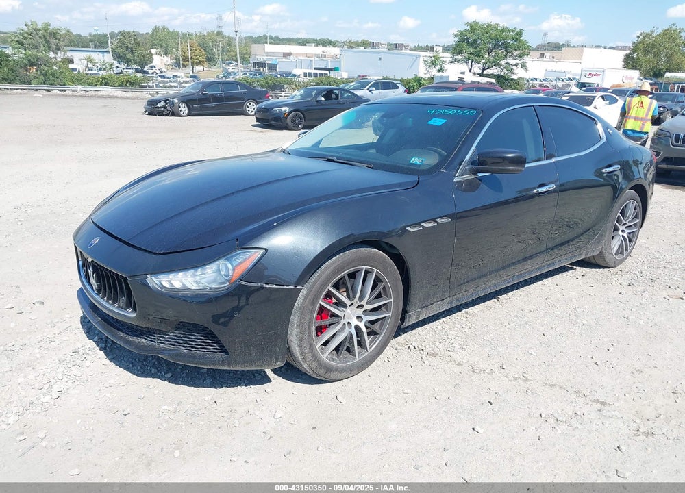 2017 MASERATI GHIBLI VIN: ZAM57XSA9H1225471