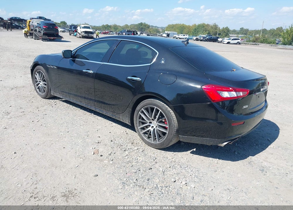 2017 MASERATI GHIBLI VIN: ZAM57XSA9H1225471